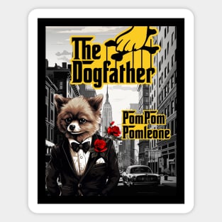 The Dogfather: PomPom Pomleone Sticker